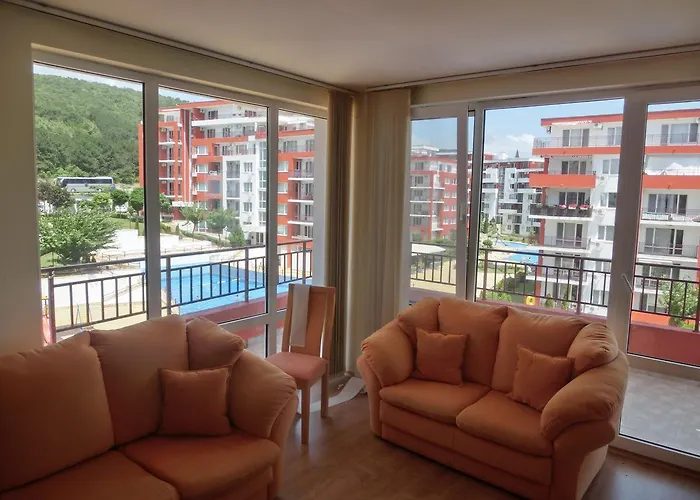 Sea View Panorama On Complex With Pools And Beach, 圣弗拉斯